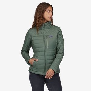 Patagonia Women’s Radalie Insulated Jacket - Medium, Hemlock Green, RARE!